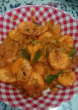 Udang saos padang