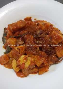 Sambal Goreng Kentang Tanpa Santan