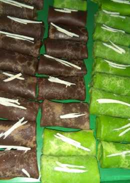 Roll durian keju