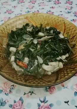 Tumis kangkung jamur tiram