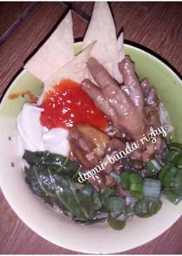 Supermie ayam jamur+ceker