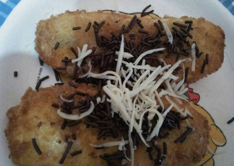 resep makanan Pisang goreng pasir