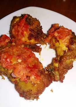 Ayam goreng sambal korek (Enak & mudah)