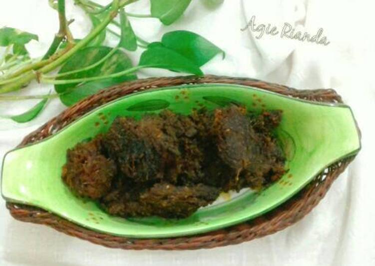 resep lengkap untuk Empal daging sapi manis