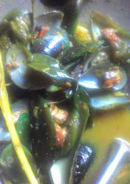 Kerang ijo bumbu kuning sederhana