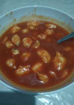 Udang Asam Manis Sederhana