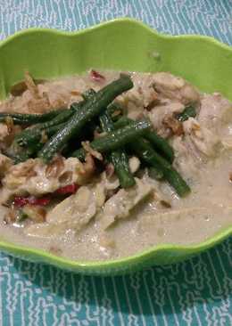 Sayur Lodeh Tempe Santan Pedas