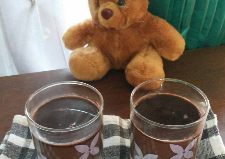 gambar untuk resep makanan Hot Chocolate Milk