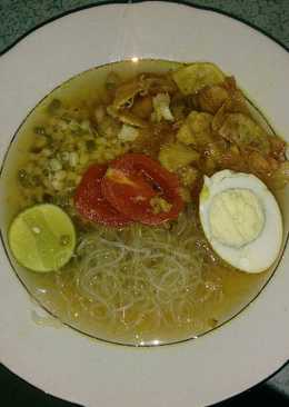 Soto bening tanpa penyedap/ bumbu instan