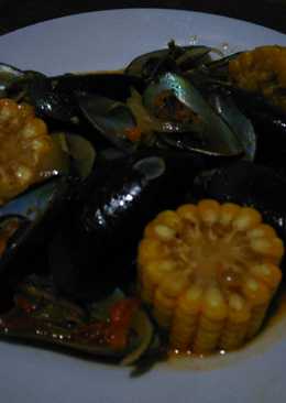 Kerang Ijo Saos Padang