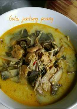 Gulai Jantung Pisang