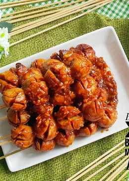Bakso Bakar Bumbu Barbeque dan Madu