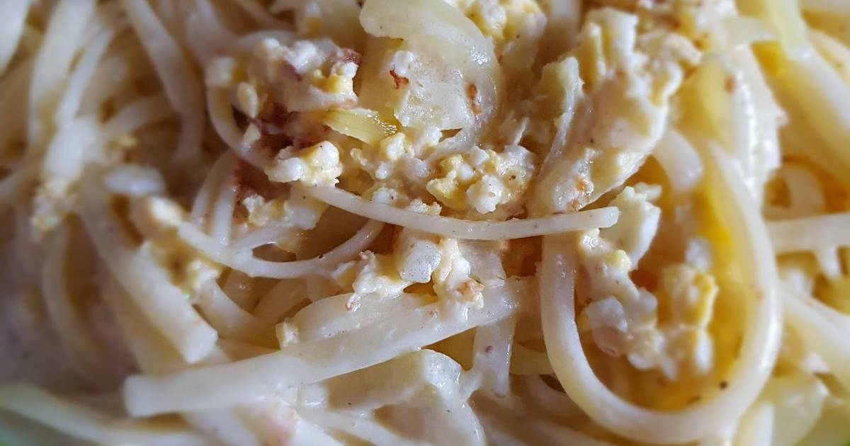 6 resep creamy fettuccine alfredo enak dan sederhana Cookpad