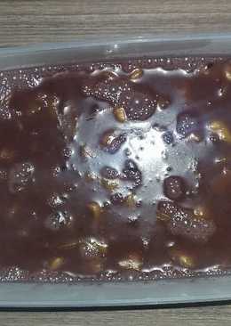 Bubur ketan hitam + Nangka