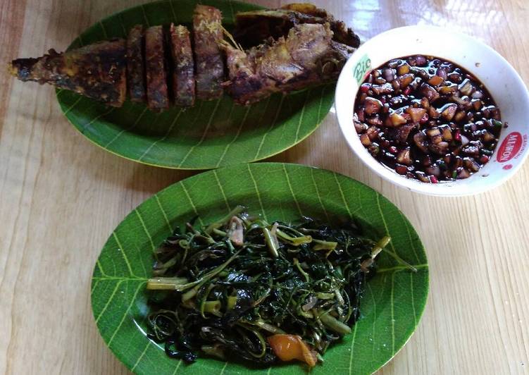 resep masakan Ikan Tongkol Panggang Sambal Nanas