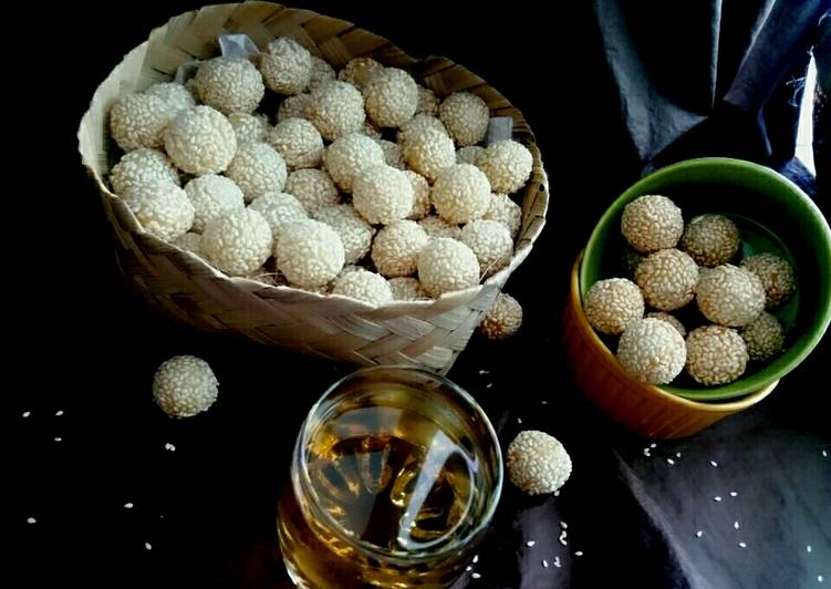 resep lengkap untuk ONDE-ONDE MUNGIL, Kokoh Tanpa Meletus