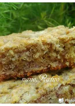 Bolu pisang sederhana (oven)