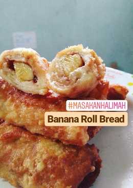 Banana Roll Bread #masakanhalimah