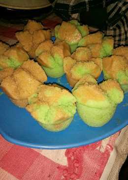 Kue mangkok (Apem) mekar