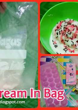 Ice Cream In Bag (bikin es krim sekalian fun science)