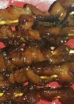 Sate kulit ayam