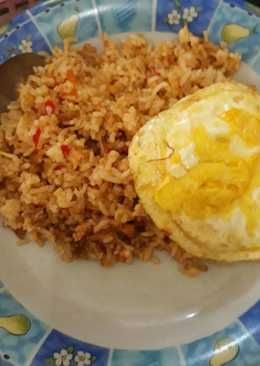 Nasi Goreng Asin Pedas Simple