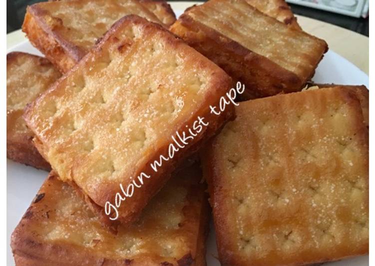 resep makanan Gabin malkist tape