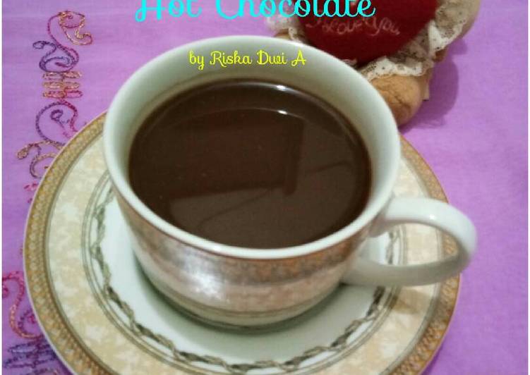 Resep Hot Chocolate Karya Riska Dwi A