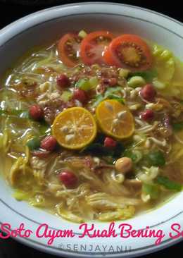 01. Soto Ayam Kuah Bening Segar #BikinRamadanBerkesan