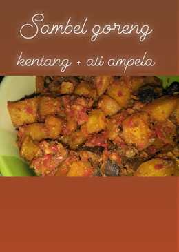 Sambal goreng kentang ati ampela