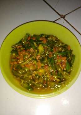 Tumis kembang genjer tauco