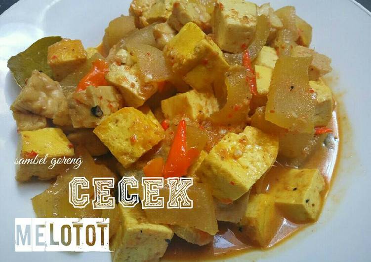 Resep Sambel Goreng Cecek Kiriman dari Icha Annastasia