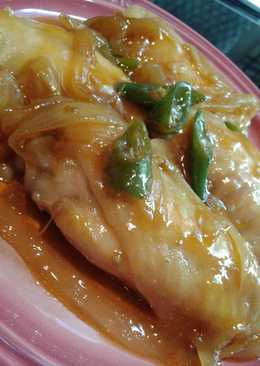 SAYAP AYAM MASAK SAUS MENTEGA CABE RAWIT