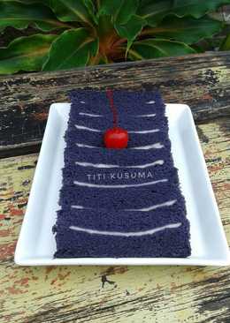 ð°Brownies kukus taro lapis kejuð°