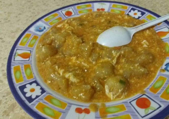  Resep  Cilok kuah  telur  pedas  oleh Anny Kasanah Cookpad