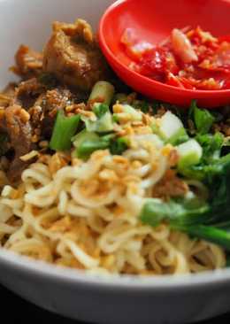 Mie ayam sederhana
