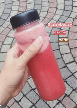 Jus strawberry mix jambu