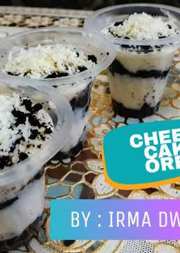 CHEESE CAKE OREO in CUP super endol gak bantet