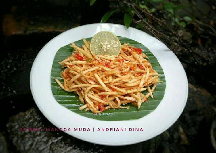 Resep Sambal Mangga Muda Dari Dhy