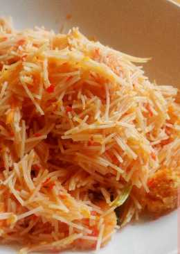 Bihun Goreng Merah (Tanpa Saus)