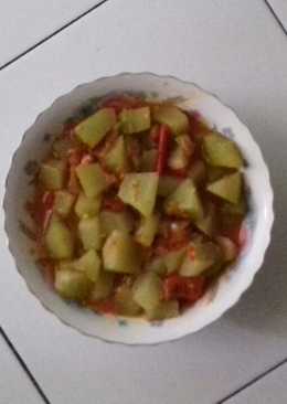 Labu Siam pedas manis