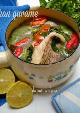 Sop ikan gurame kemangi