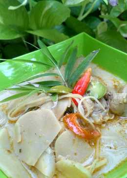 Lodeh rebung sayap ayam