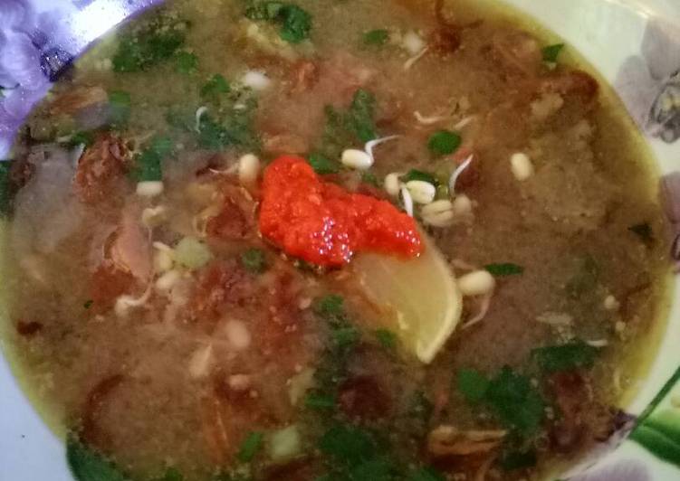 resep makanan Soto madura tanpa koya#KitaBerbagi