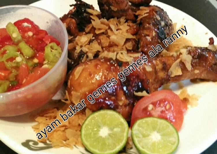 gambar untuk cara membuat Ayam bakar madu (gemes gemes)