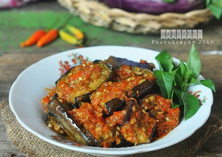 gambar untuk resep Sambal terong pedas