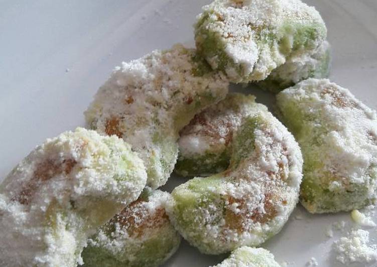 Resep Cookies Putri  salju  pandan  oleh Bunda AtgafByan 