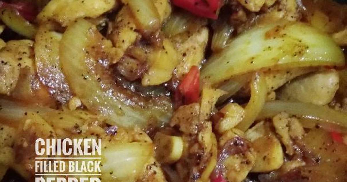 Resep Ayam Dada Lada Hitam - Surasmi V