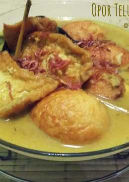 Opor Telur & Tahu