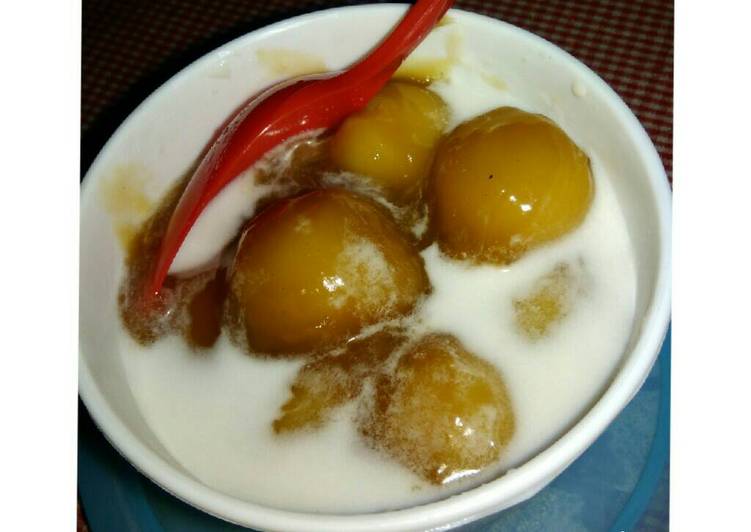 resep lengkap untuk Bubur candil / jenang grendul kenyil